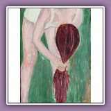 girlPreparingHerHair